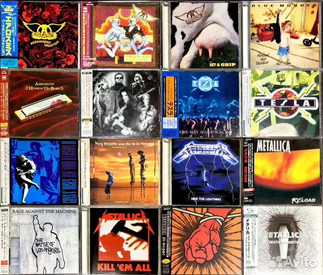 Музыкальные CD диски Japan, USA