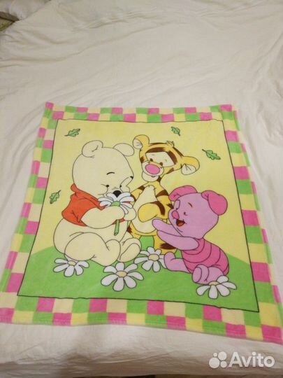 Новый детский плед / новое одеяло с Винни - пухом