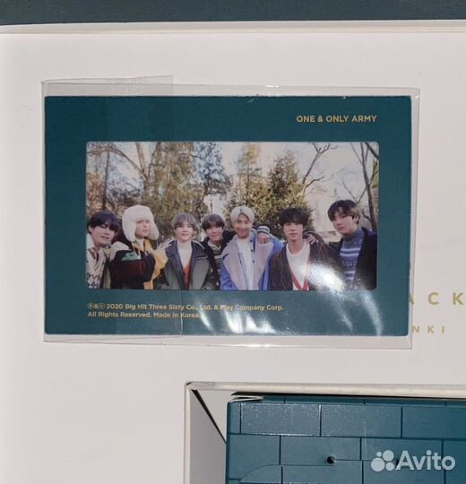 Официальные карточки bts