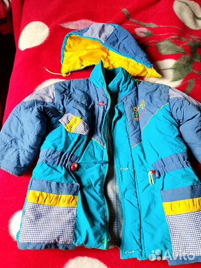 Зимний комбинезон 80 86 для мальчика