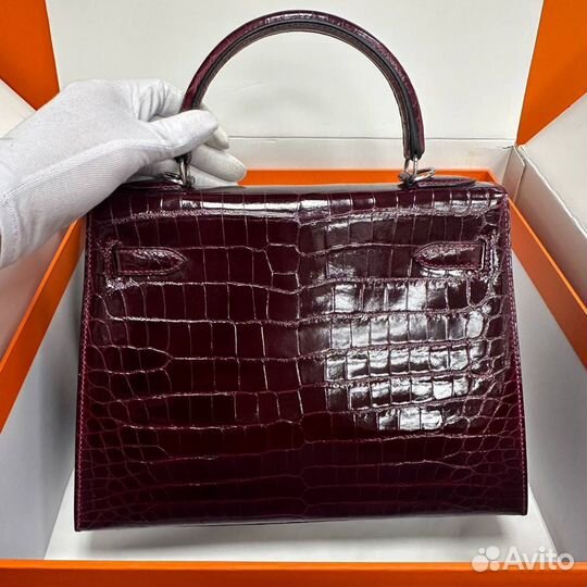 Сумка Hermes Kelly 28 Croco