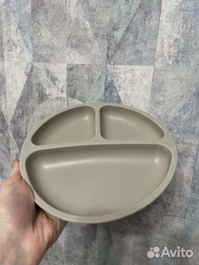 Тарелка силиконовая детская