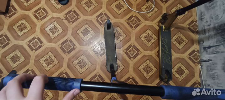 Самокат взрослый трюкавой, б/у