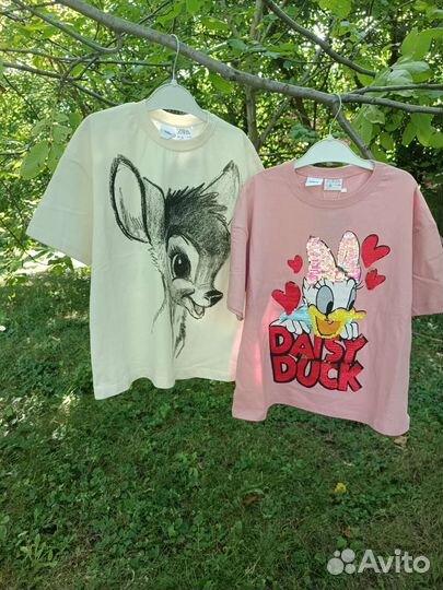 Футболка для девочки новая зара 122/128 см