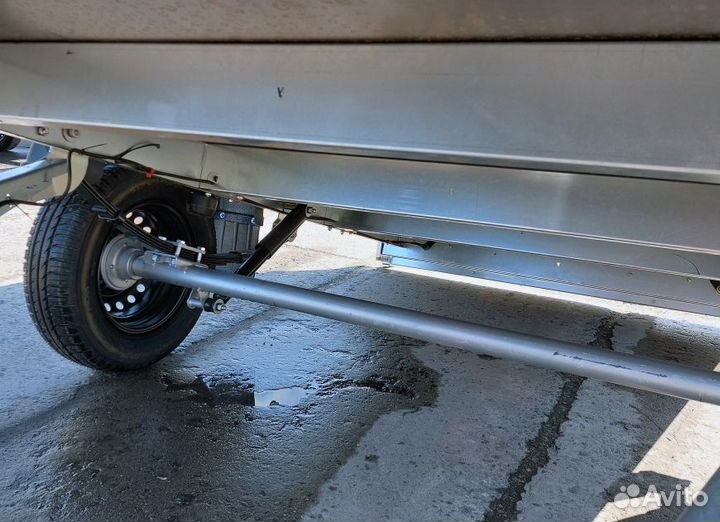 Прицеп оцинкованный 2.7х1.4 с тентом 1000 мм