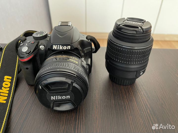 Nikon d3200 + nikkor 50 mm f/1.8 и nikkor 18-55