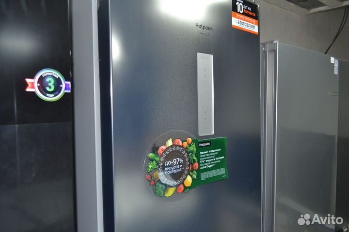 Холодильник новый Hotpoint-Ariston NoFrost 2 метра