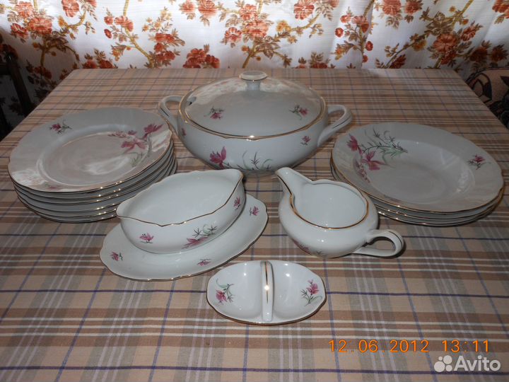 Столовый сервиз Чехословакия epiag