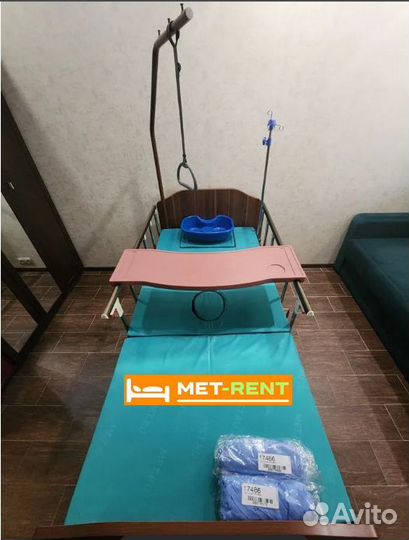 Кровать для лежачих больных mrmks23 ручная