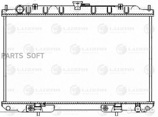 Радиатор охлаждения Ниссан Максима A33 99