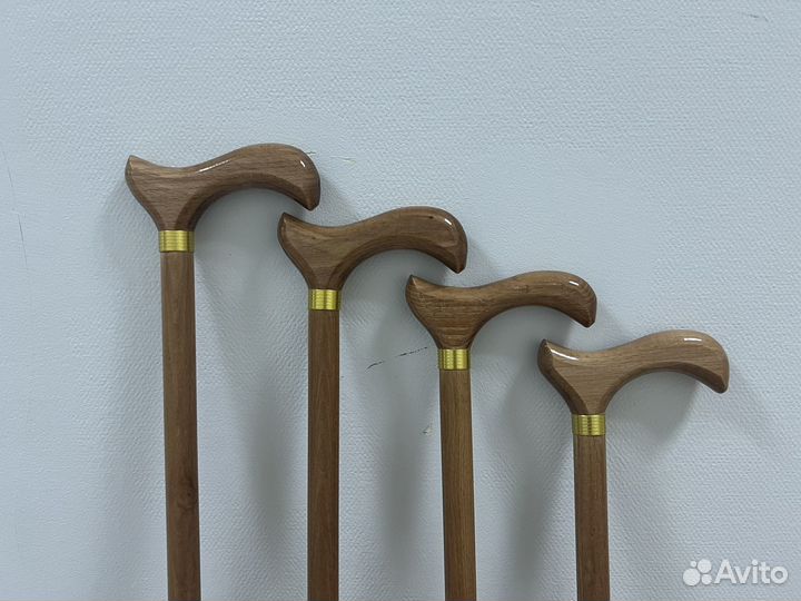 Трость для ходьбы деревянная 80-85 см