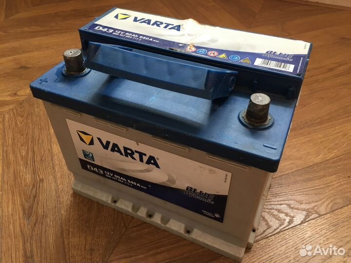 Автомобильный аккумулятор Varta 12v 60ah 540A