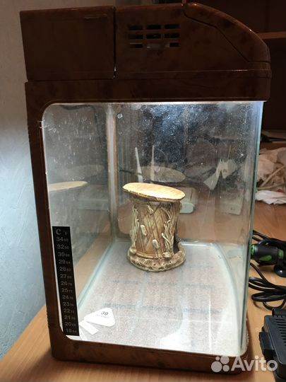 Аквариум jebo R331, 20л без швов в комплекте