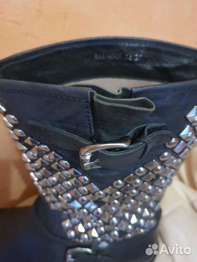 Полусапожки 37д/с натурал кожа