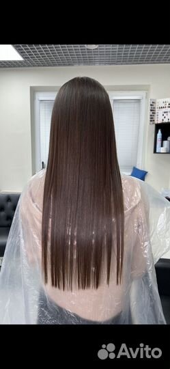 Кератиновое выпрямление/ботокс для волос