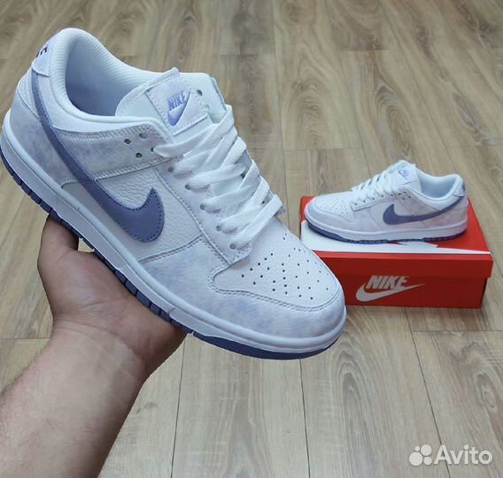 Кроссовки nike dunk low violet Найк данки