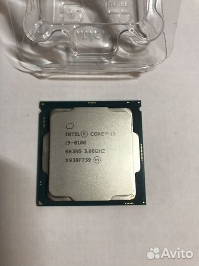 Cpu intel core i3 8100