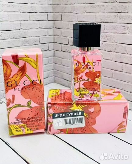 Gucci Flora gorgeous gardenia парфюм женский Гуччи