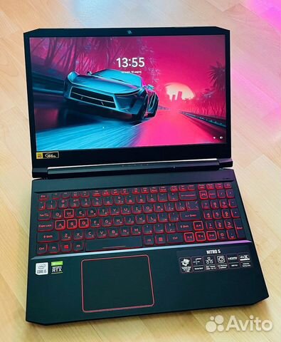 Игровой Acer Nitro RTX 3050, 144Hz, Core i5, 512