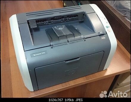 Лазерный принтер HP LaserJet 1010