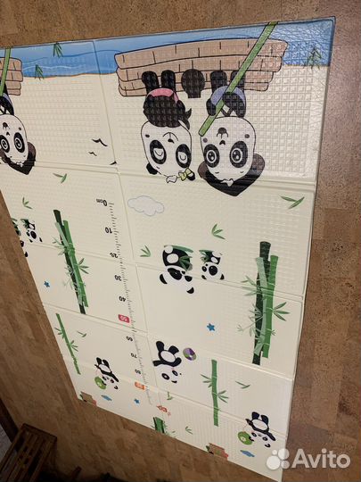 Складной детский коврик для игр