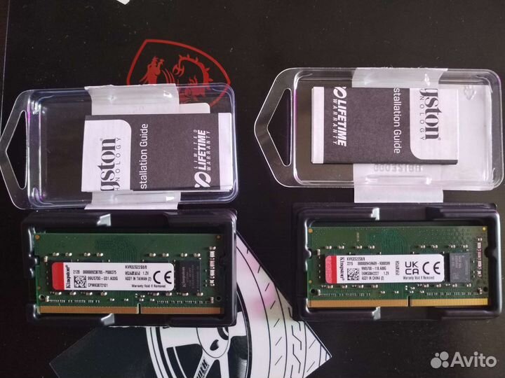 Оперативная память 2х8 гб DDR4 3200 мгц sodimm