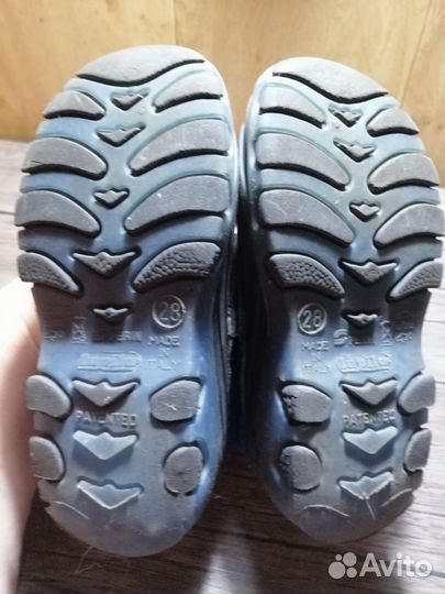 Сапоги осень зима 28 размер для мальчика