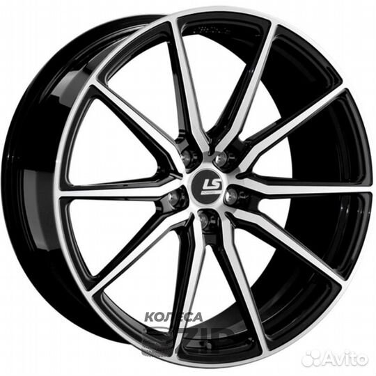LS Forged FG01 9.5x21 5*120 ET49 DIA72.6 BKF Литой