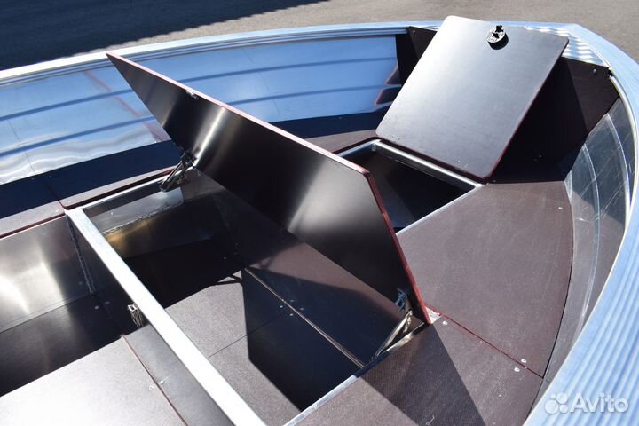 Новая моторная лодка Неман 400 Fish Алюминиевая