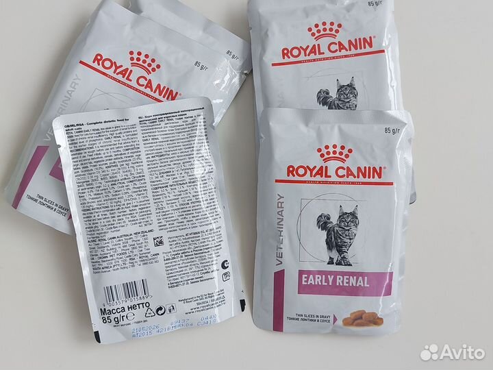 Royal canin Early Renal для кошек влажный