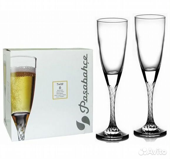 Набор 6 бокалов для вина Pasabahce 