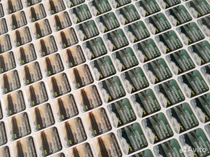 3D стикеры розница