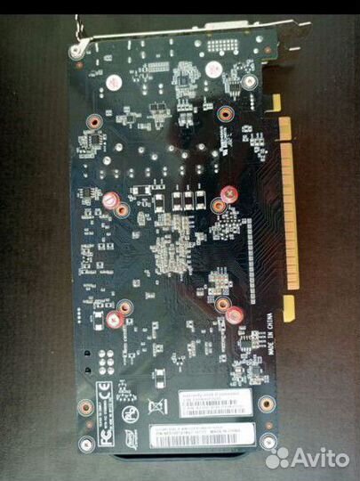 Видеокарта gtx 1050ti 4gb Palit