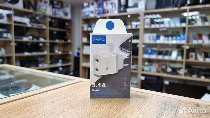 Сетевое з/у 5.1A (id: н28)