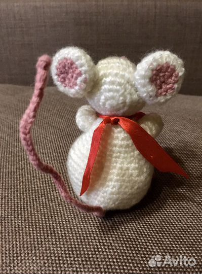 Подарок Вязаная крыса