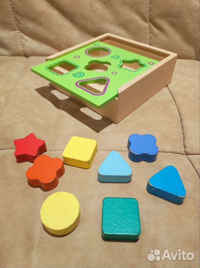 Деревянные развивающие игрушки