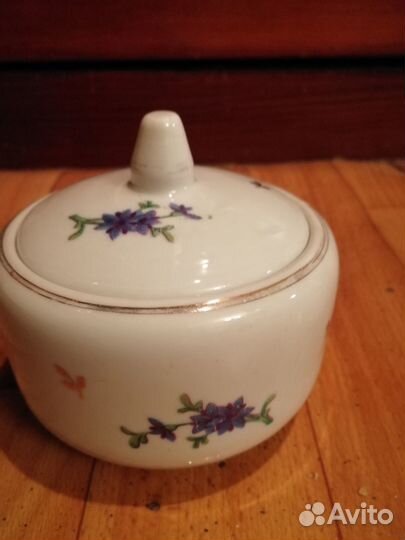 Сахарницы фарфор СССР Кузяево