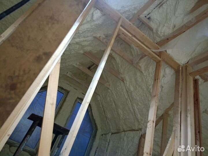 Утепление кровли пенополиуретаном