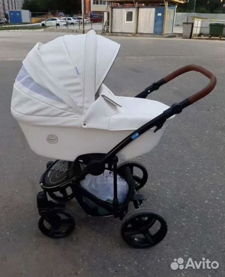 Коляска 2 в 1 Aroteam Bartolo Prima эко-кожа