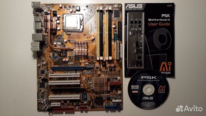 Материнская плата asus P5K/P5Q/ P5E/P5E3 LGA 775