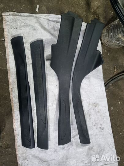 Накладки порога Bmw X6 X5 F16 Ф16 F15 Ф15