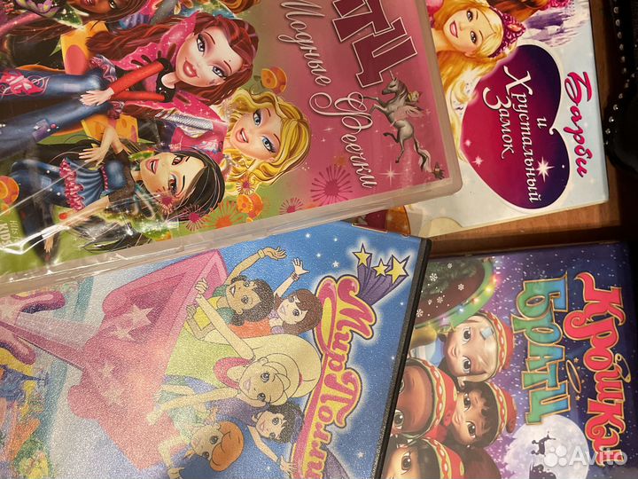 Dvd диски bratz barbie