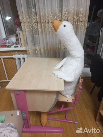 Растущая парта и стул бу