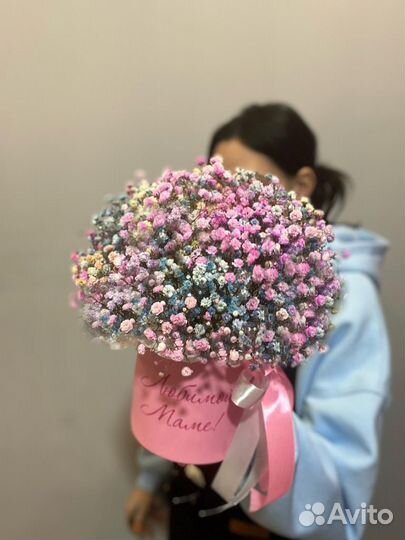 Букет из гипсофилы самовывоз доставка