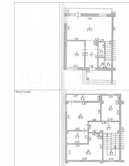 Дом 173,3 м² на участке 3,1 сот.