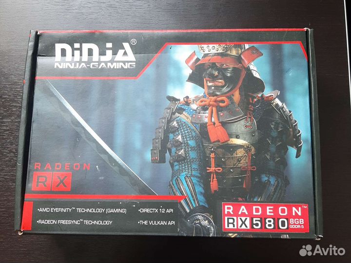 Видеокарта rx580 8gb