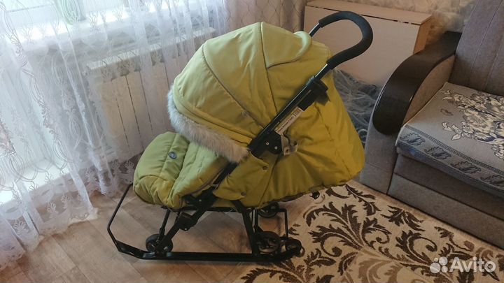 Санки коляска Ника 7-5 SK