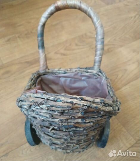 Кашпо из веточек