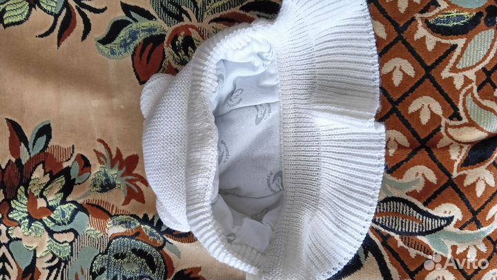 Шапка шлем для девочки