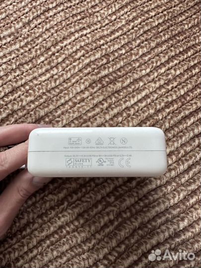 Блок питания для Macbook 87W (USB Type-C)
